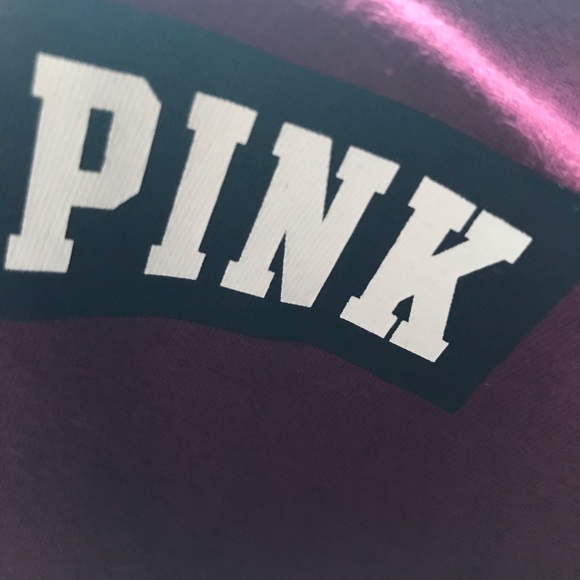 Victoria Secret Pink Crop Long Sleeve Medium - Picture 3 of 4